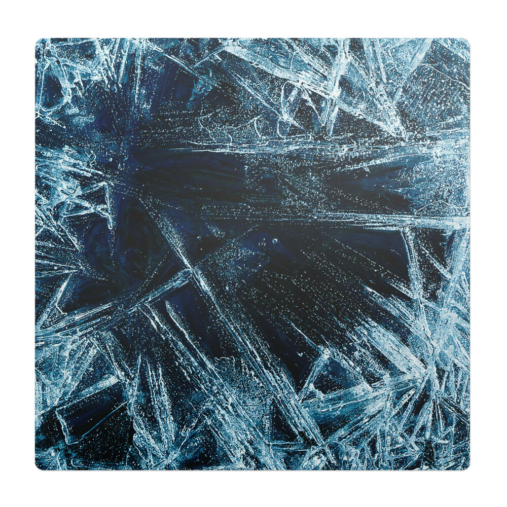 Ochranná podložka pod židli Ledové abstraktní vzory