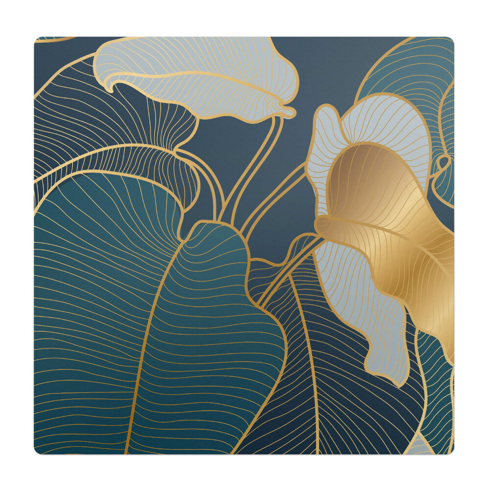 Podložka pod židli Elegantní listy