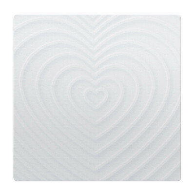 Ochranná podložka pod židli Srdce v řádcích