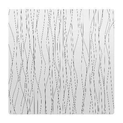 Podložka pod křeslo Vlnité čáry