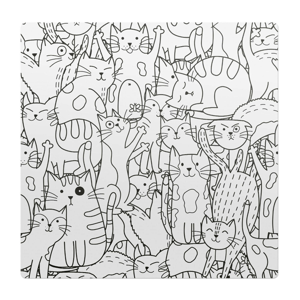 Ochranná podložka na podlahu Kreslení koček