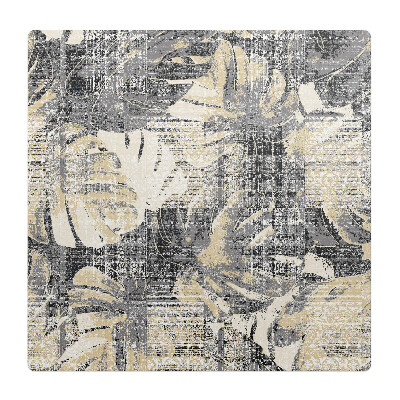 Podložka pod křeslo Retro vintage listí