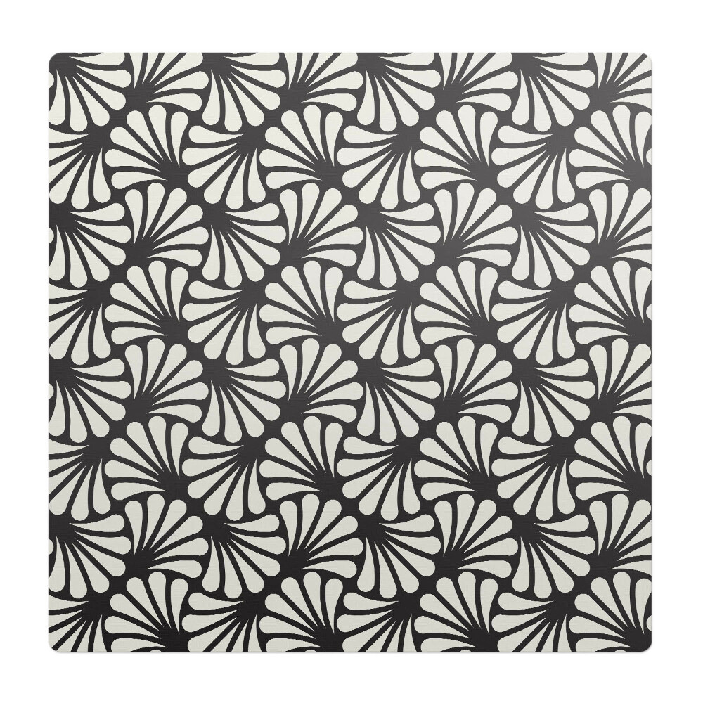 Podložka pod židli Retro květinový vzor