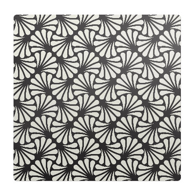 Podložka pod židli Retro květinový vzor