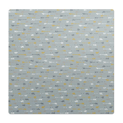 Podložka pod křeslo Šipky v řádcích