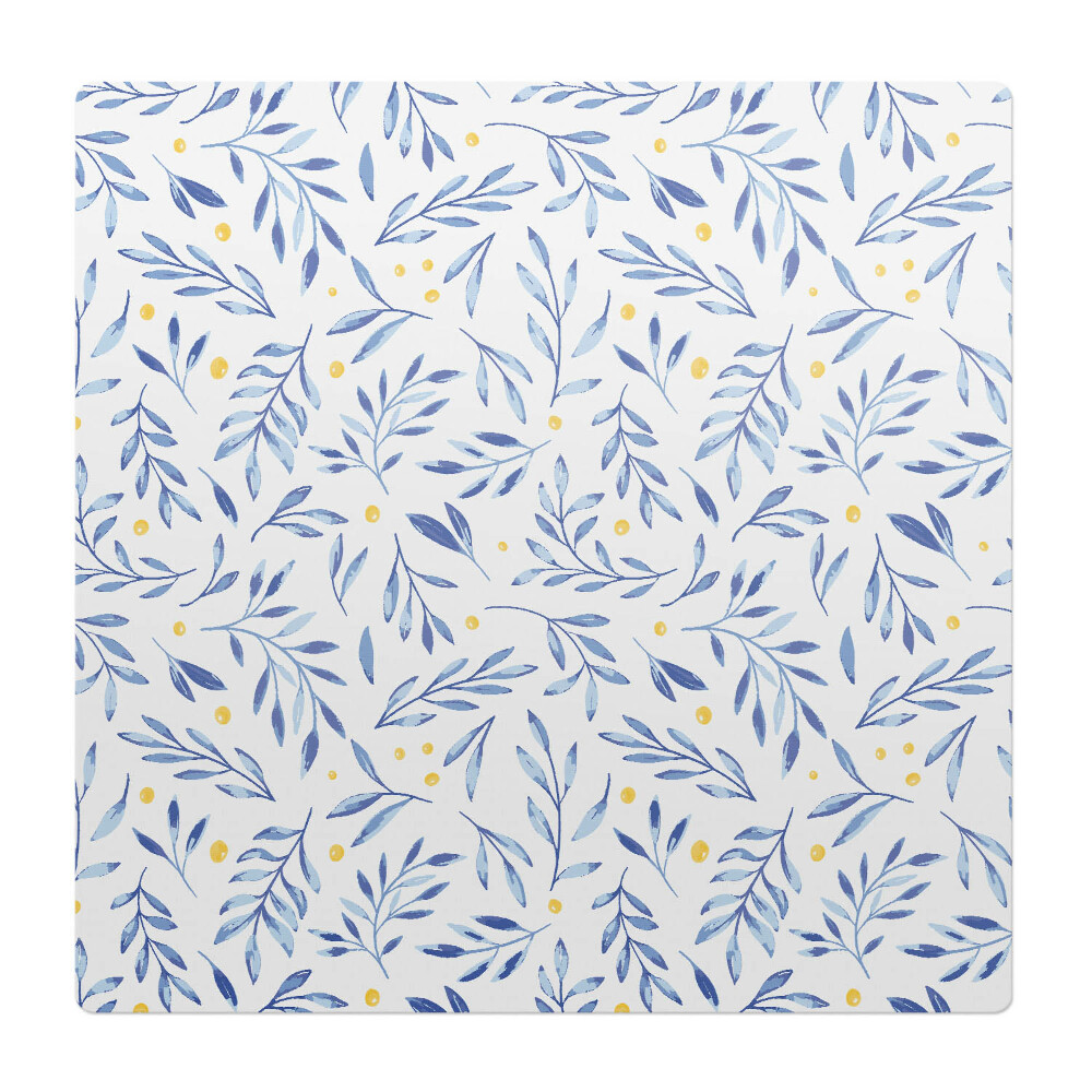 Podložka pod křeslo Akvarelové listy