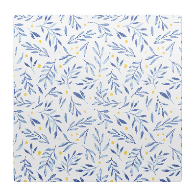 Podložka pod křeslo Akvarelové listy