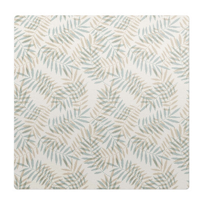 Ochranná podložka na podlahu Listy v pastelových barvách