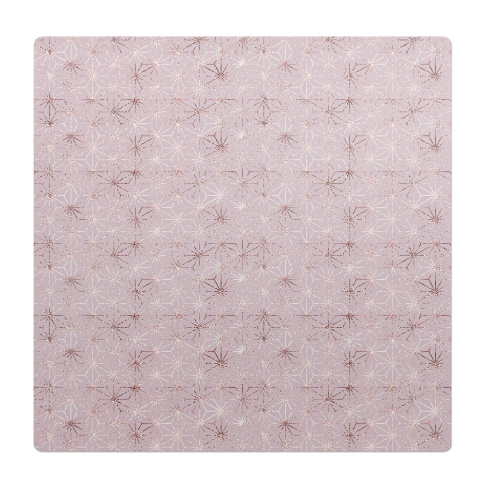 Podložka pod židli Geometrický květinový vzor