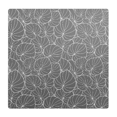 Ochranná podložka na podlahu Listy v abstrakci