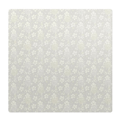 Podložka pod židli Retro květinový vzor