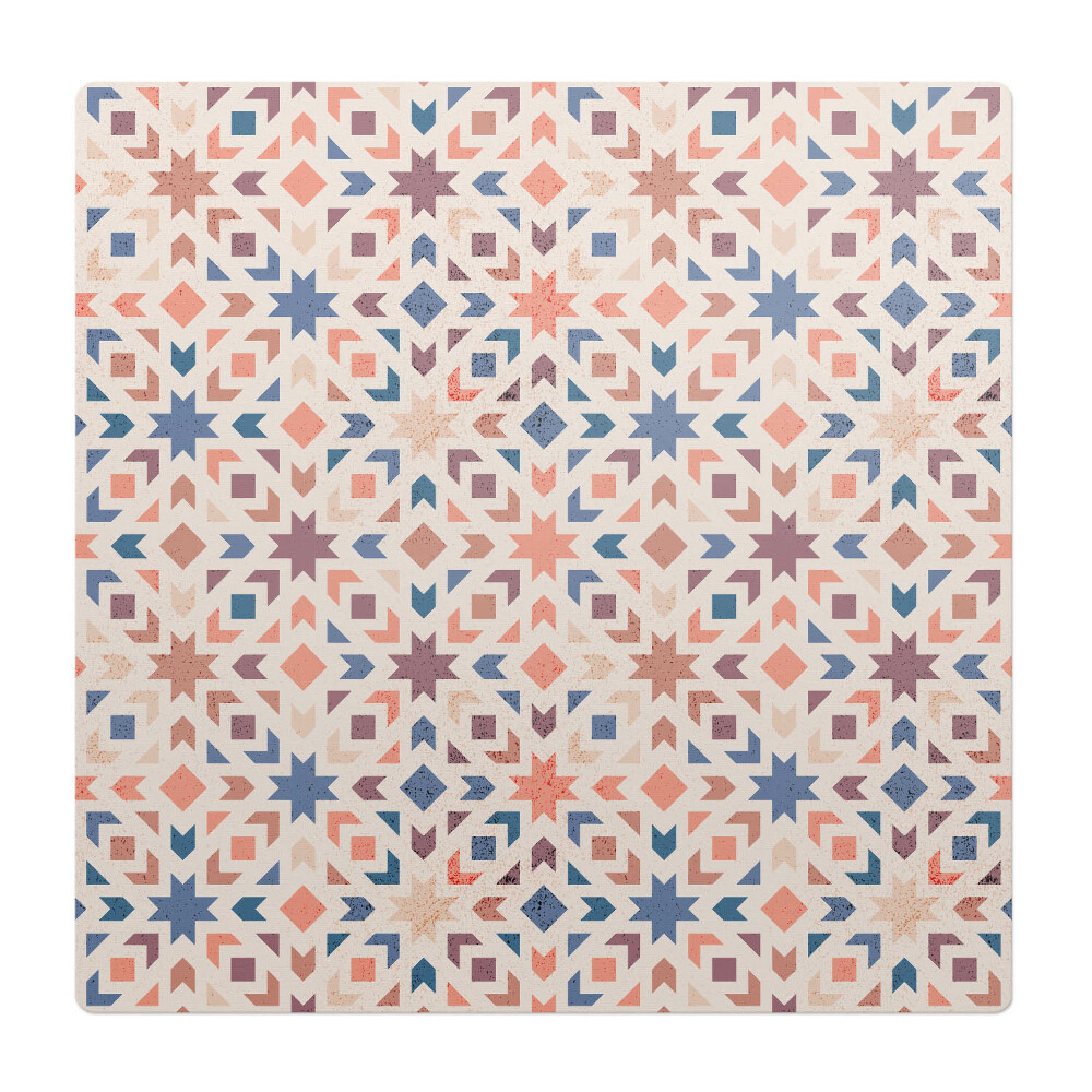 Podložka pod křeslo Geometrický retro vzor