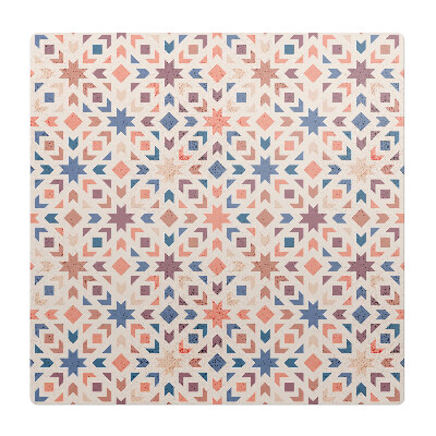 Podložka pod křeslo Geometrický retro vzor