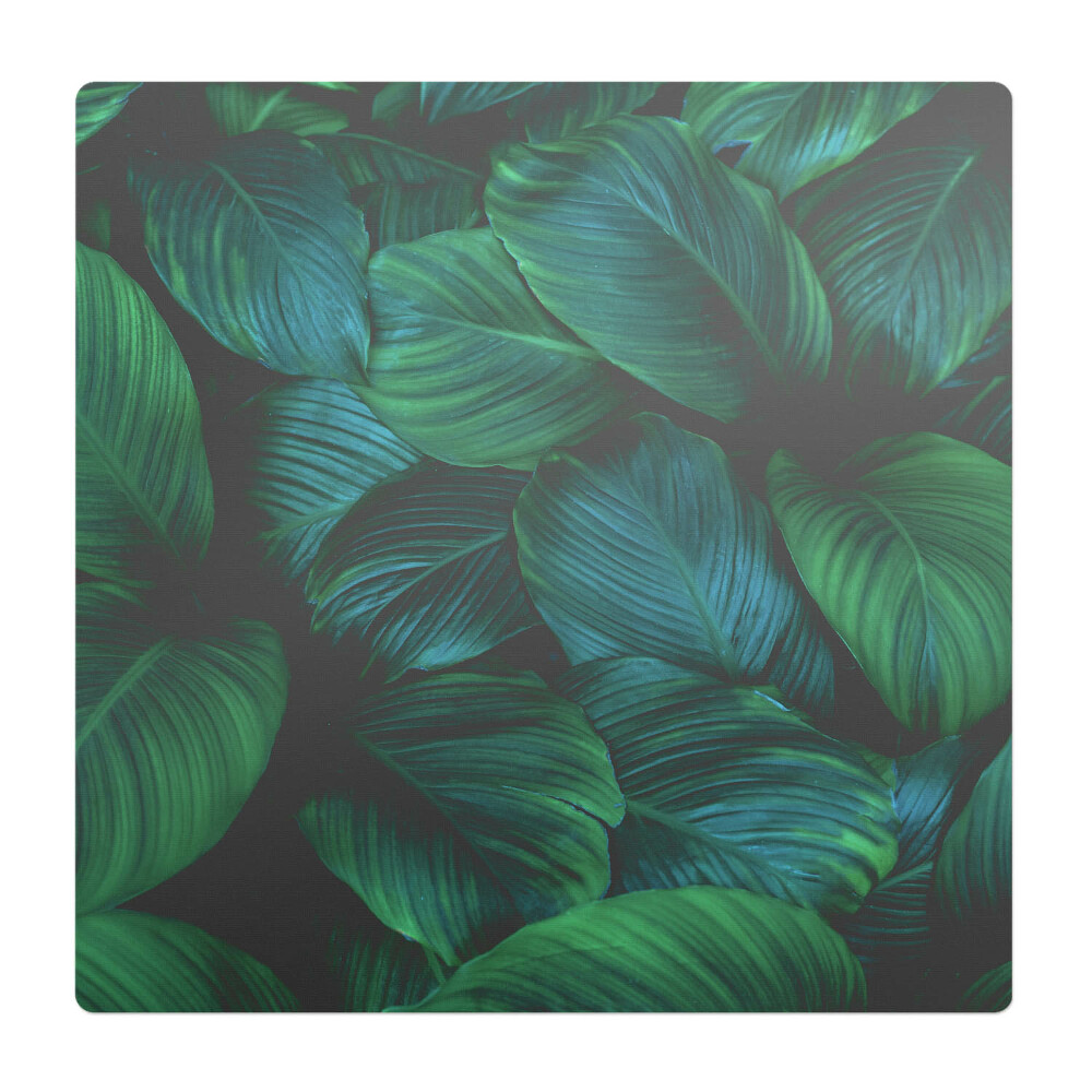 Podložka pod židli Tropické listy