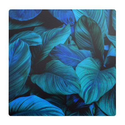 Ochranná podložka pod židli Tropické listy