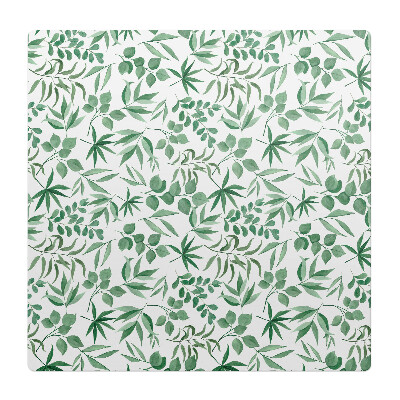 Ochranná podložka pod židli Listový vzor