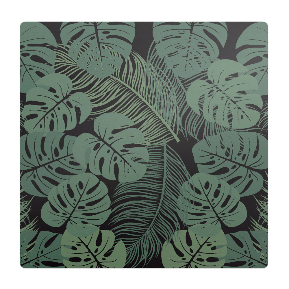 Podložka pod židli Tropické listy
