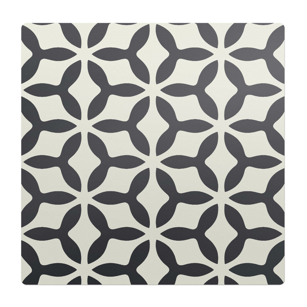 Podložka pod židli Geometrický květinový vzor