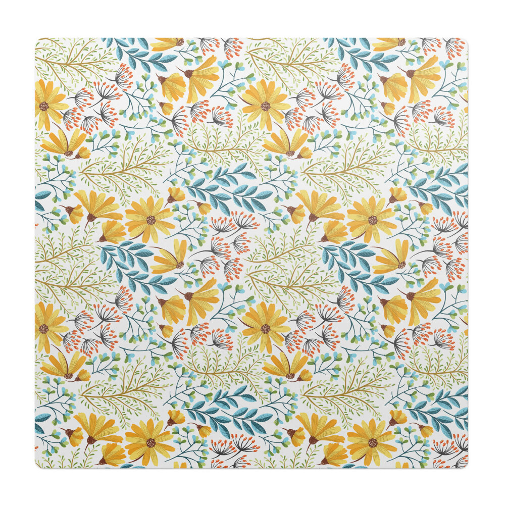 Podložka pod křeslo Vintage květinový vzor