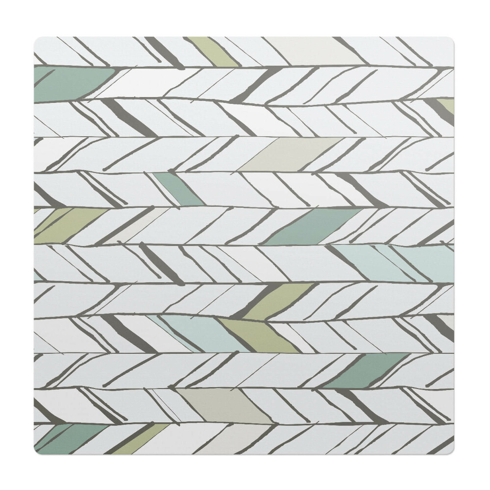 Podložka pod křeslo Listy rybí kosti