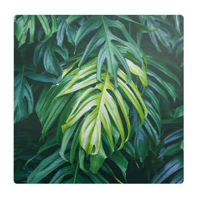 Podložka pod křeslo Tropické listy