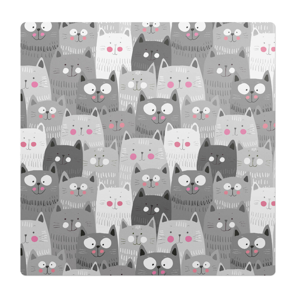 Ochranná podložka na podlahu Roztomilý vzor koček