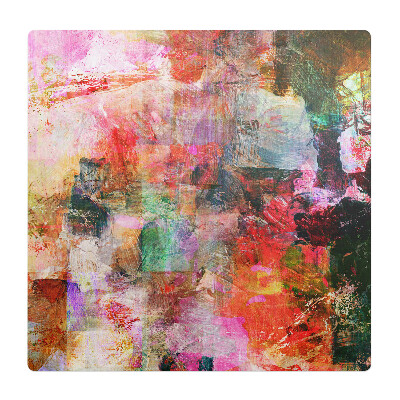 Ochranná podložka pod židli Abstraktní mozaika