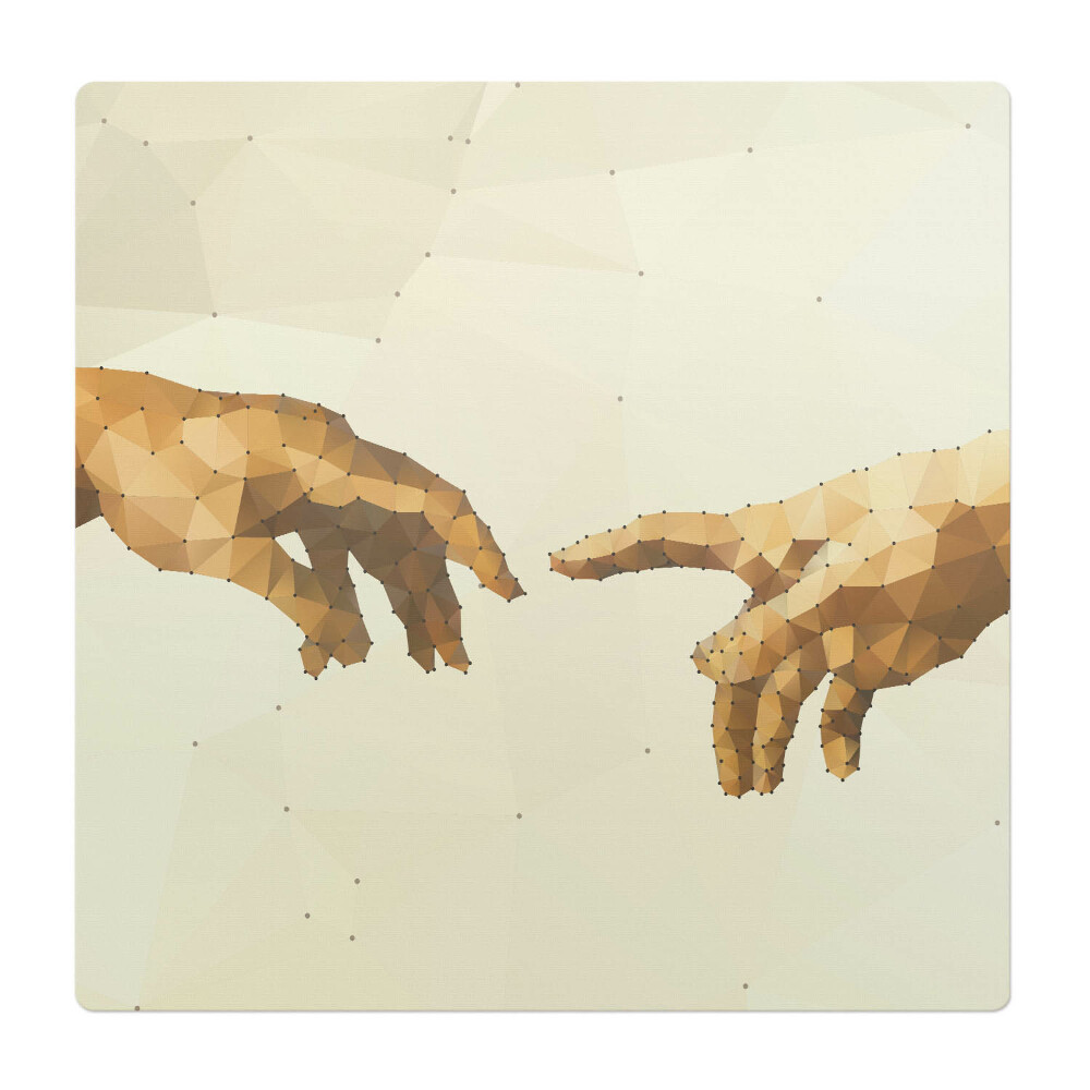 Podložka pod křeslo Geometrické ruce