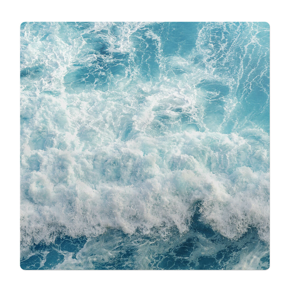 Podložka pod židli Mořské vlny v pohybu