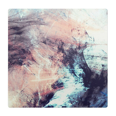 Ochranná podložka pod židli Abstraktní chaos štětce