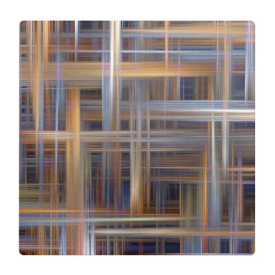 Podložka pod křeslo Geometrické proplétání čar