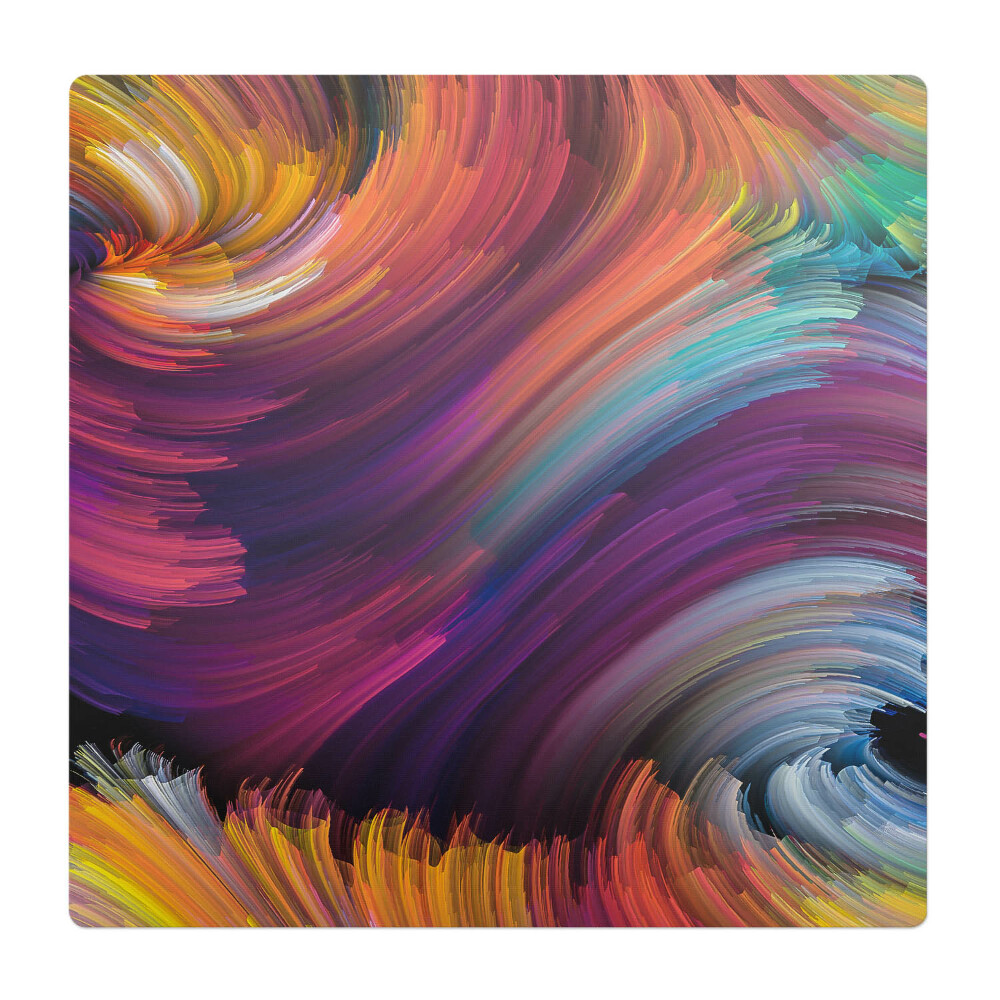 Podložka pod křeslo Vířící barvy