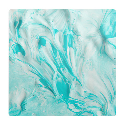 Podložka pod křeslo Pastelový vír abstrakce