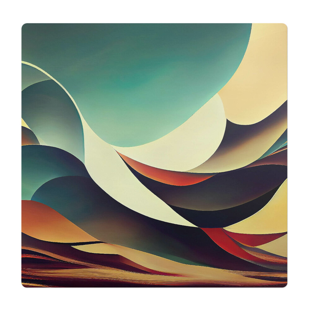 Ochranná podložka pod židli Abstraktní vlny