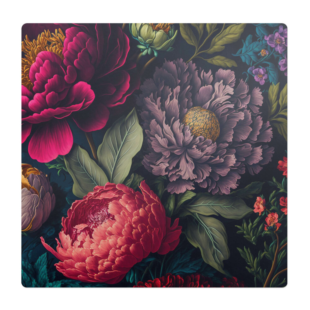 Podložka pod židli Vintage květinový vzor