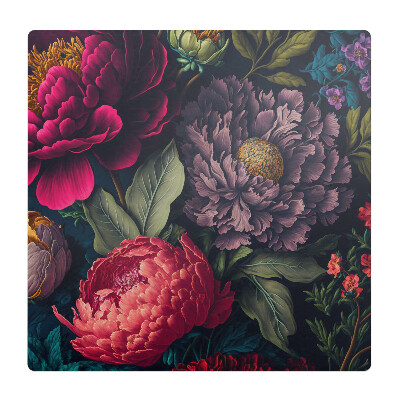 Podložka pod židli Vintage květinový vzor