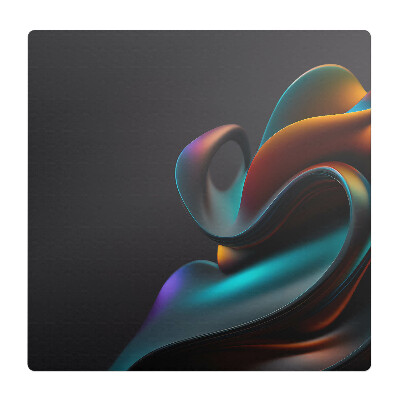 Podložka pod židli Mávání abstrakcí