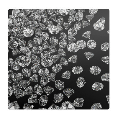 Ochranná podložka pod židli Zářící diamanty