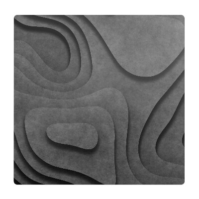 Ochranná podložka pod židli Abstraktní vlny