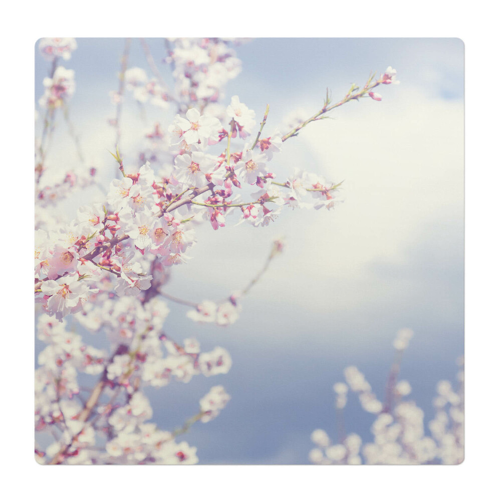 Podložka pod židli Jarní květiny