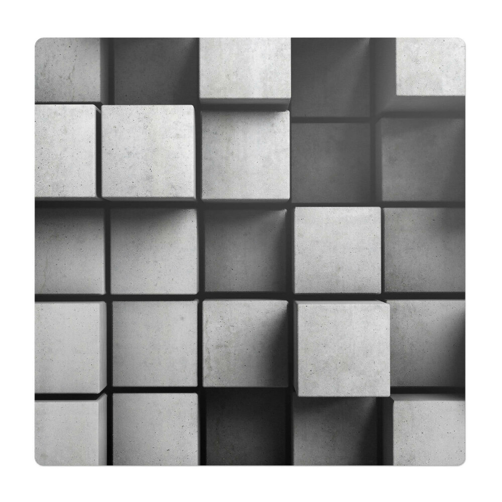 Podložka pod křeslo Geometrické kostky