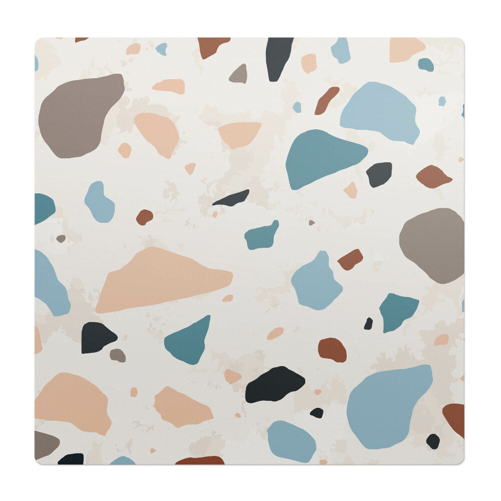 Ochranná podložka pod židli Abstraktní teraco