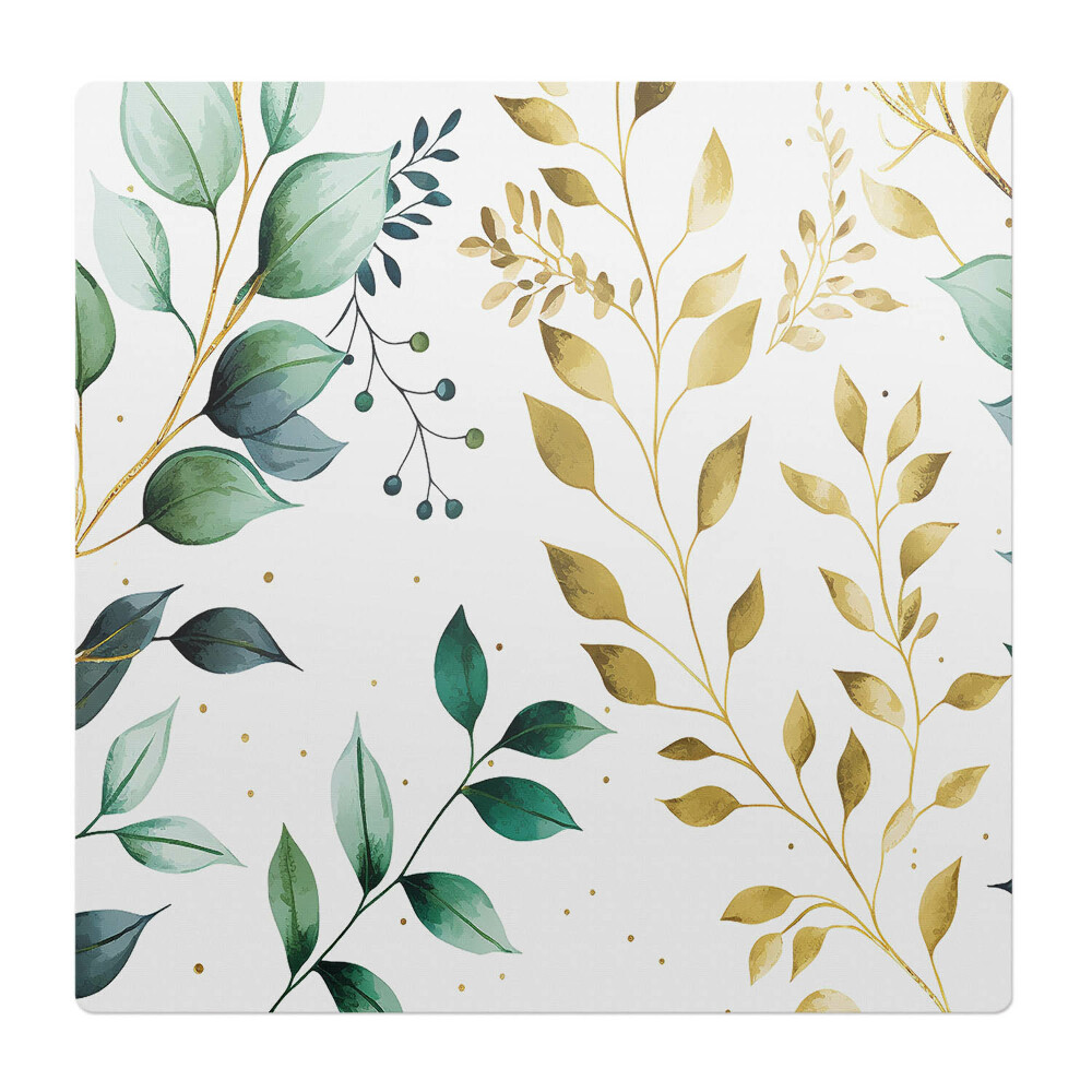 Podložka pod křeslo Listy a větvičky