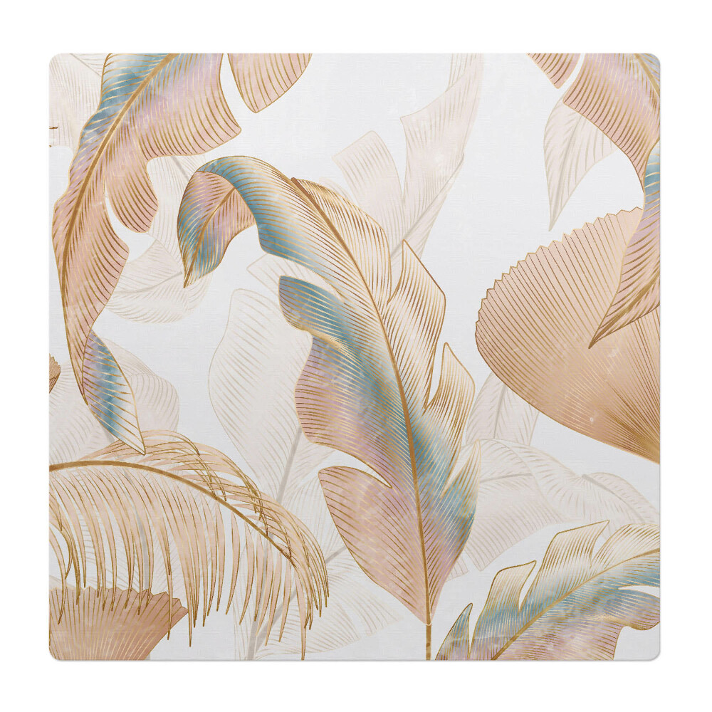 Ochranná podložka pod židli Jemné listy