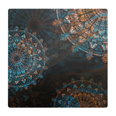 Ochranná podložka na podlahu Geometrické mandaly