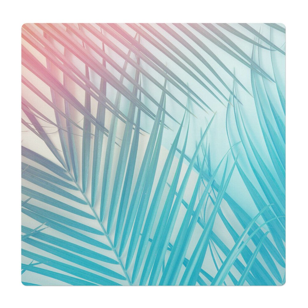 Ochranná podložka pod židli Pastelové palmové listy