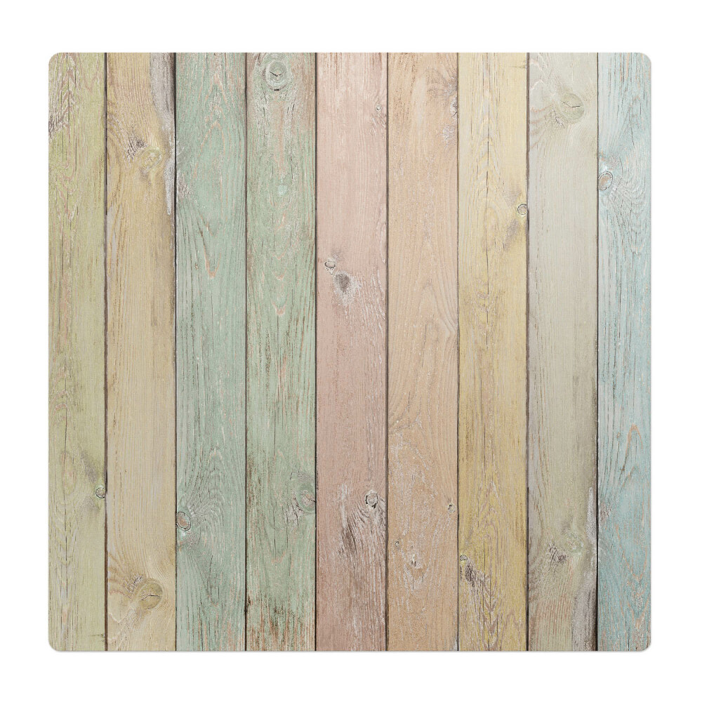 Podložka pod židli Pastelové vertikální desky