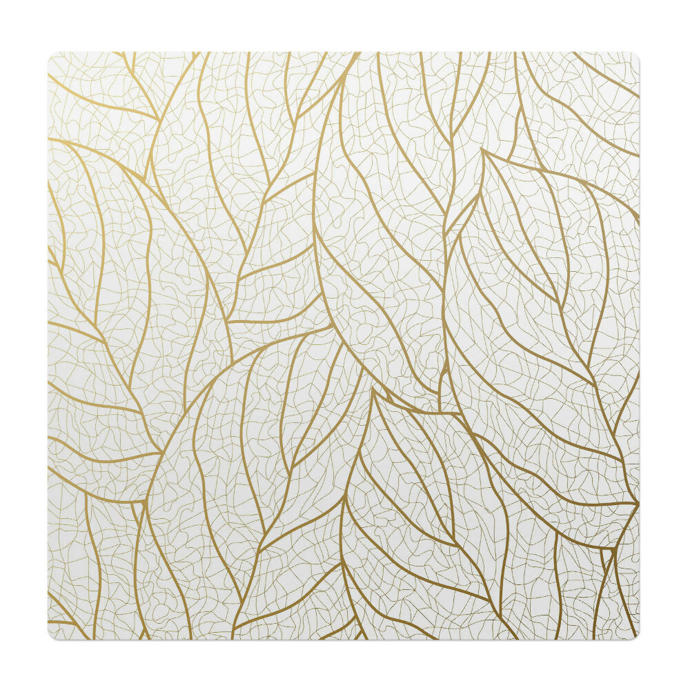 Ochranná podložka na podlahu Listy v jemném vzoru