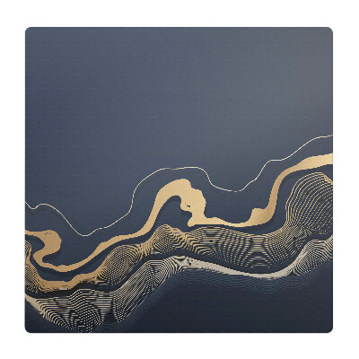 Ochranná podložka na podlahu Vlny abstrakce