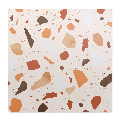 Ochranná podložka pod židli Abstraktní teraco